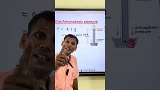 How to calculate One Atmospheric Pressure  Barometer  Ace Physics Vijay sir [upl. by Abram]