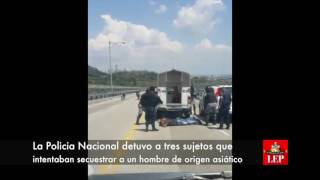 Policías frustran secuestro en el Puente de las Américas [upl. by Eaner]