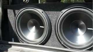 Rockford Fosgate 12 inch subwoofers [upl. by Ayet605]