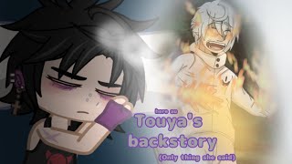 Touyas backstory  Only thing she said  Mha Hero au  Uncensored curse i forgot to censor it [upl. by Yevette56]