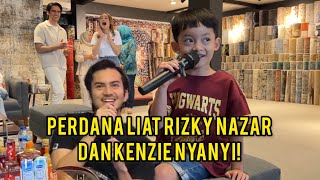 Perdana denger Kenzie dan Rizky Nazar Nyanyi [upl. by Rollins]