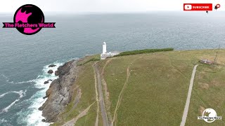 Day 8 Final Day of Holiday in Cornwall 2024 Visit to Trevose Head Lighthouse Padstow Drone Views [upl. by Auqeenwahs917]