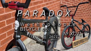 WETHEPEOPLE PARADOX FRAME BUILD  HARVESTER BIKES [upl. by Pip]