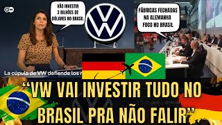 Mídia Internacional A VW DEPENDE DO BRASIL INVESTIMENTO MÁXIMO [upl. by Norah310]