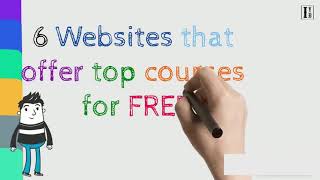 6 Websites that offer top courses for FREE [upl. by Akierdna]