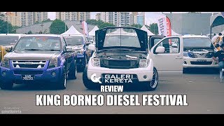 KING BORNEO DIESEL FESTIVAL  Navara D40 Custom Modified [upl. by Keavy]