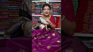 Satin Silk Saree Collection Live  Muslin jamdani Saree Live [upl. by Ful]