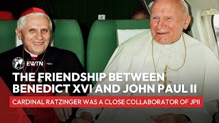 The friendship between Benedict XVI and Pope St John Paul II [upl. by Boggers]