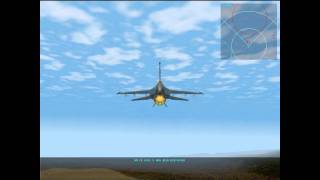 Classic F16 Multirole Fighter  Gameplay 1  Graphic test HD5770 [upl. by Eiramanad]