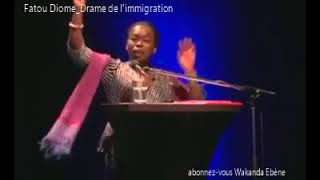 Fatou Diome Drame de limmigration la responsabilité africaine et lhégémonie européenne 1 [upl. by Aneer739]