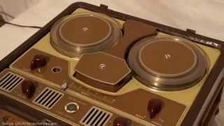 Geloso G242M wire recorder  registratore a filo [upl. by Ahsekad870]