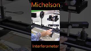 Michelson interferometer determination the wavelength of the laser light NTU [upl. by Nareht]