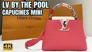 Louis Vuitton By The Pool  Summer 2023  CAPUCINES MINI DRAGONFRUIT BABY PINK [upl. by Emelda748]