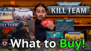 GETTING STARTED What to Buy for KILL TEAM Imperium and Chaos [upl. by Namwob]