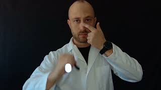 1 Minute Cranial Nerve Exam Fast ASMR [upl. by Meekah295]