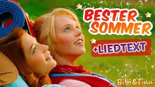 Bibi amp Tina  DER BESTE SOMMER jetzt mit LYRICS zum Mitsingen [upl. by Ewan161]