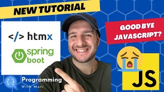 Create a FULLSTACK APP with JavaSpringBootThymeleafHTMX  NO Javascript  Tutorial [upl. by Drusie]