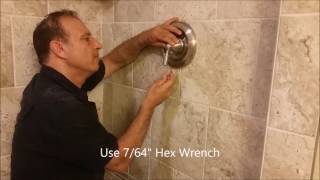 How To Install A Moen Shower Faucet  Step By Step  DIY [upl. by Wehttan]