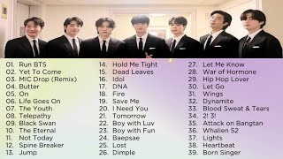 BTS PLAYLIST 20132024 MOST POPULAR SONGS [upl. by Attaymik]