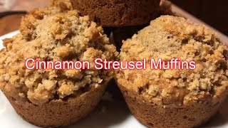 Cinnamon Streusel Muffins [upl. by Adnik]