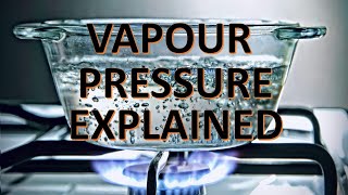 vapor pressure explained [upl. by Neleag]