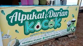 Alpukat dan Durian Kocok Kedai Rafiq [upl. by Bertram]