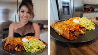 HOW TO MAKE THE BEST BEEF ENCHILADAS [upl. by Garzon]