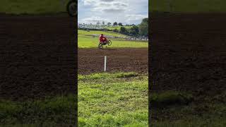 Brian Wheeler fastest and smoothest rider at Vets MXdN Farleigh Castle brianwheeler cr500 [upl. by Madaih]