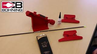 How to install Griffin Vanes using a Pro Class style fletching jig [upl. by Sukhum]