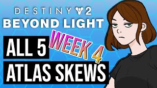 A Hollow Coronation  All 5 Atlas Skews Locations Week 4  Destiny 2 Beyond Light [upl. by Noicpecnoc]