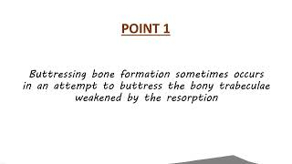 Buttressing Bone Formation  Important Points  Periodontics [upl. by Ayojal952]