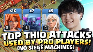 PROs choose these TH10 Attack Strategies to WIN in 25000 Tournament Clash of Clans [upl. by Jessi]