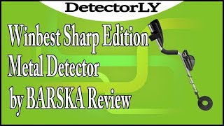 Winbest Sharp Edition Metal Detector by BARSKA Review [upl. by Januarius]