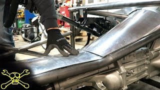 How To Make Custom Car Parts with Sheet Metal [upl. by Nnylimaj]