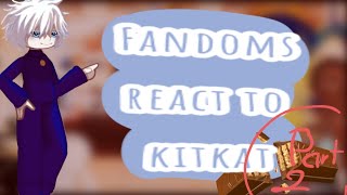 fandoms react toGojo satorujjk 22 15 read description ⚠️spoiler⚠ [upl. by Flosi]