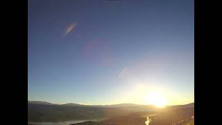 Sunrise Timelapse Monday December 25 2023 [upl. by Anircam]