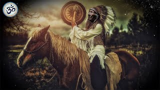 Shamanic Drums Native American Flute Positive Energy Healing Music Astral Projection Meditation [upl. by Ahseuqram]