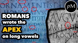 Romans did write with macrons Video essay on Latin Apices amp Hidden Quantity [upl. by Nnanaej489]