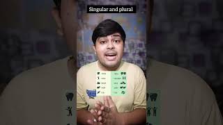 Singular and plural words 🤞 english englishvocabularylearningtricksinhindi englishlanguage [upl. by Rafaello]