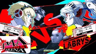 OnlineID13 Aigis Vs YoU 1260 Labrys Persona 4 Arena Ultimax Gameplay [upl. by Maisey]