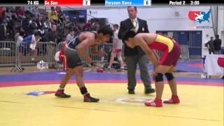 MFS 74 KG  Ge Sun vs Parveen Rana [upl. by Anella968]