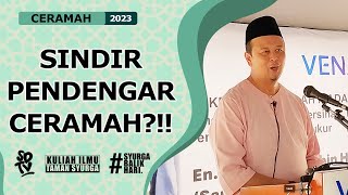 SYAMSUL DEBAT  SINDIR PENDENGAR CERAMAH [upl. by Adnerak]