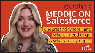 How Acrolinx Uses MEDDIC on Salesforce to Navigate and Guide Sales Processes [upl. by Hayashi]