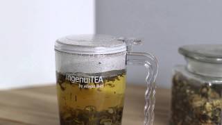 How to use IngenuiTEA loose leaf tea infuser  Bird amp Blend Tea Co [upl. by Hermon]