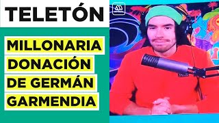 La millonaria donación de Germán Garmendia en la Teletón 2021 [upl. by Ammamaria632]