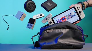 Whats in my Nintendo Switch travel bag 2023 [upl. by Nerrej50]