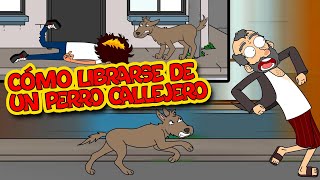 Cómo librarse de un PERRO callejero Desocupe Masivo [upl. by Malanie]