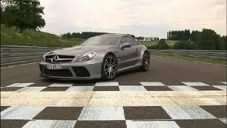 New Mercedes AMG SL65 Black Series on the Race Track [upl. by Bettencourt785]