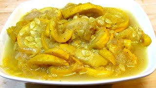 Southern Summer Squash and Onions  Side Dish Recipe [upl. by Hsara246]