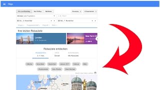 Billigflüge finden  buchen mit Google Flights ANLEITUNG  Pommes Män [upl. by Walli]